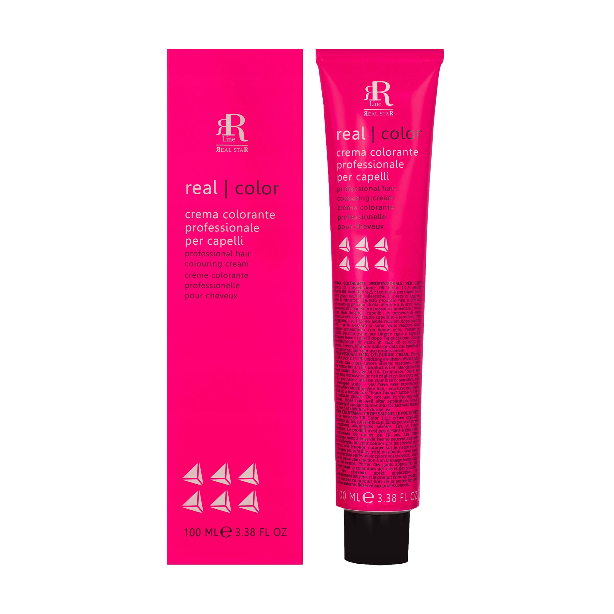Перманентна крем-фарба для волосся RR Line Hair Colouring Cream 7/43 Мідно-золотистий блондин, 100 мл